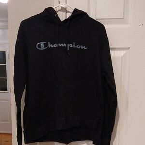 Champion Black Hoodie